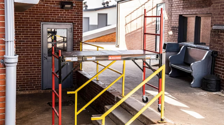 Reach New Heights: The Build Frames Steel Adjustable Baker Scaffold